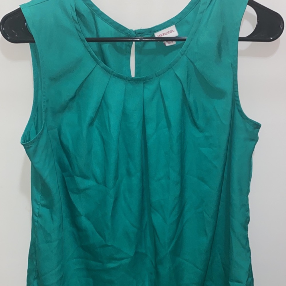 Emerald green dress shirt